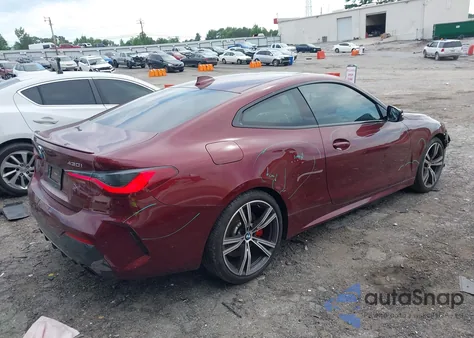 2022 BMW 430I xDrive из США, поврежденный, VIN WBA73AP09NCK28311